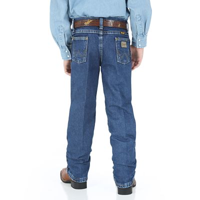 Boy's Wrangler® George Strait Cowboy Cut® Original Fit Jean (8-20) - thumbnail 6