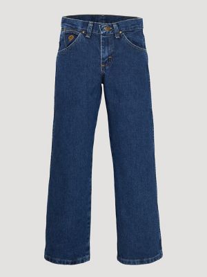 Wrangler Kids' Boy's George Strait Cowboy Cut® Collection By ® Original Fit Jean (4-7) In Hvywght Stn Den