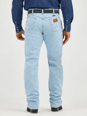 Wrangler® Cowboy Cut® Original Fit Active Flex Jeans in Bleach alternative view 2