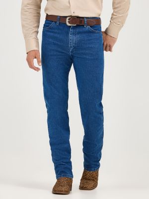 Wrangler® Cowboy Cut® Original Fit Active Flex Jeans in Stonewash