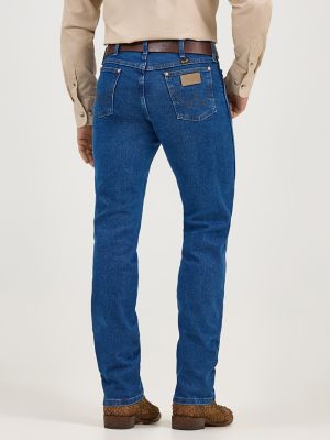 Wrangler® Cowboy Cut® Original Fit Active Flex Jeans in Stonewash