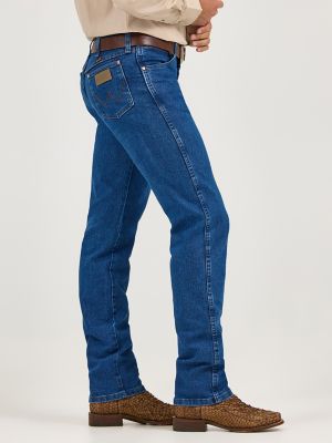 Wrangler® Cowboy Cut® Original Fit Active Flex Jeans in Stonewash