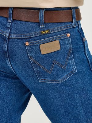 Wrangler&reg; Cowboy Cut&reg; Original Fit Active Flex Jeans in Stonewash alternative view 6