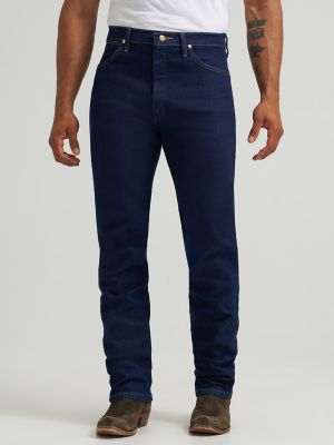Wrangler® Cowboy Cut® Original Fit Active Flex Jeans in Prewashed Indigo