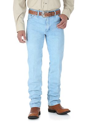 Wrangler Men's George Strait Heavyweight Stone Denim Cowboy Cut Origin -  Russell's Western Wear, Inc.