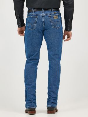 Wrangler Men's George Strait Heavyweight Stone Denim Cowboy Cut Origin -  Russell's Western Wear, Inc.