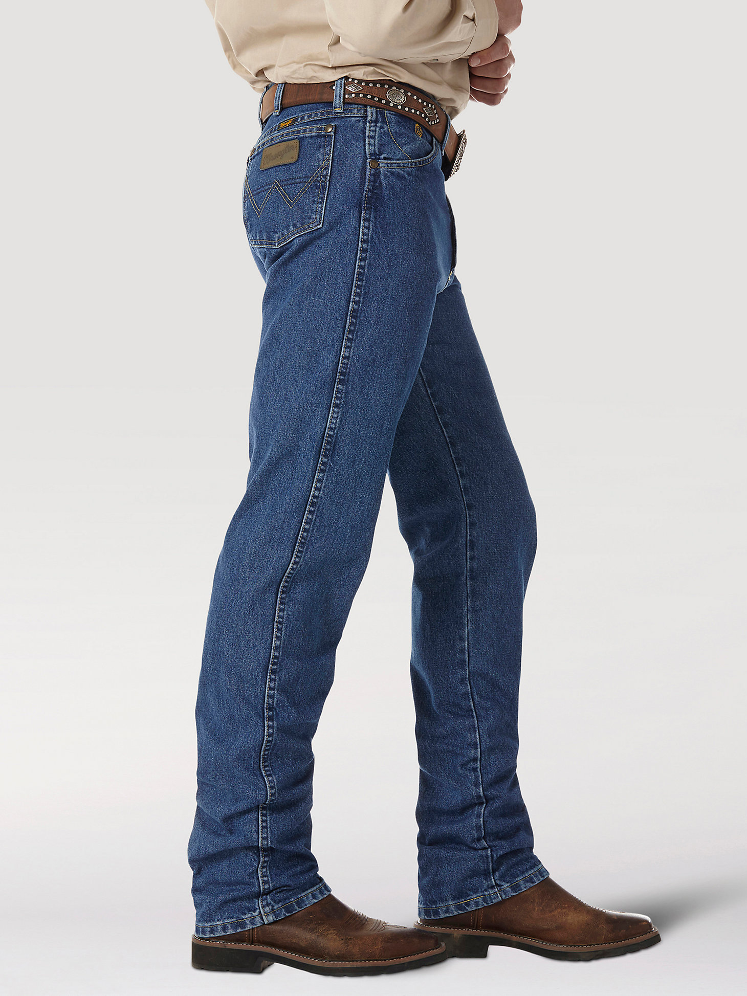George Strait Cowboy Cut® Original Fit Jean in Heavyweight Stone Denim alternative view 7