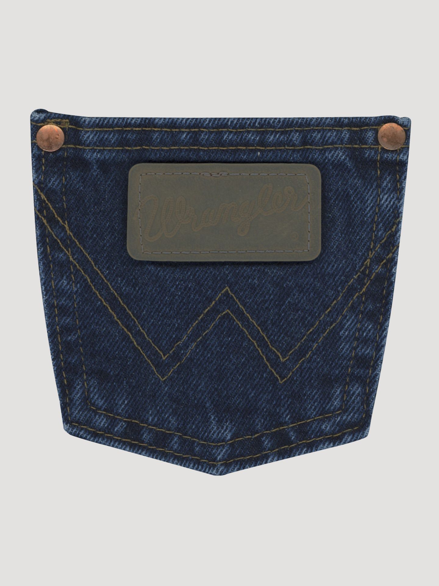 Джинсы Wrangler® Cowboy Cut® Original Fit для мальчиков, цвет: Тёмный индиго — фото 3