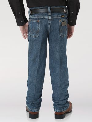 Boy's Wrangler&reg; Cowboy Cut&reg; Original Fit Jean (8-20) in Subtle Worn