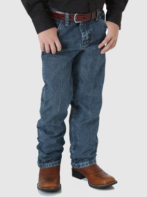 white wrangler jeans youth