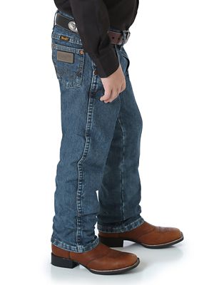 Toddler Boy's Wrangler&reg; Cowboy Cut&reg; Original Fit Jean in Subtle Worn