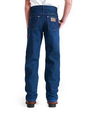 Young Men's Wrangler® Cowboy Cut® Original Fit Jean (25-30) in Prewashed  Indigo