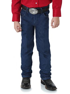 Boy's Prewashed Cowboy Cut® Original Fit Jean (8-20) in Prewashed Indigo