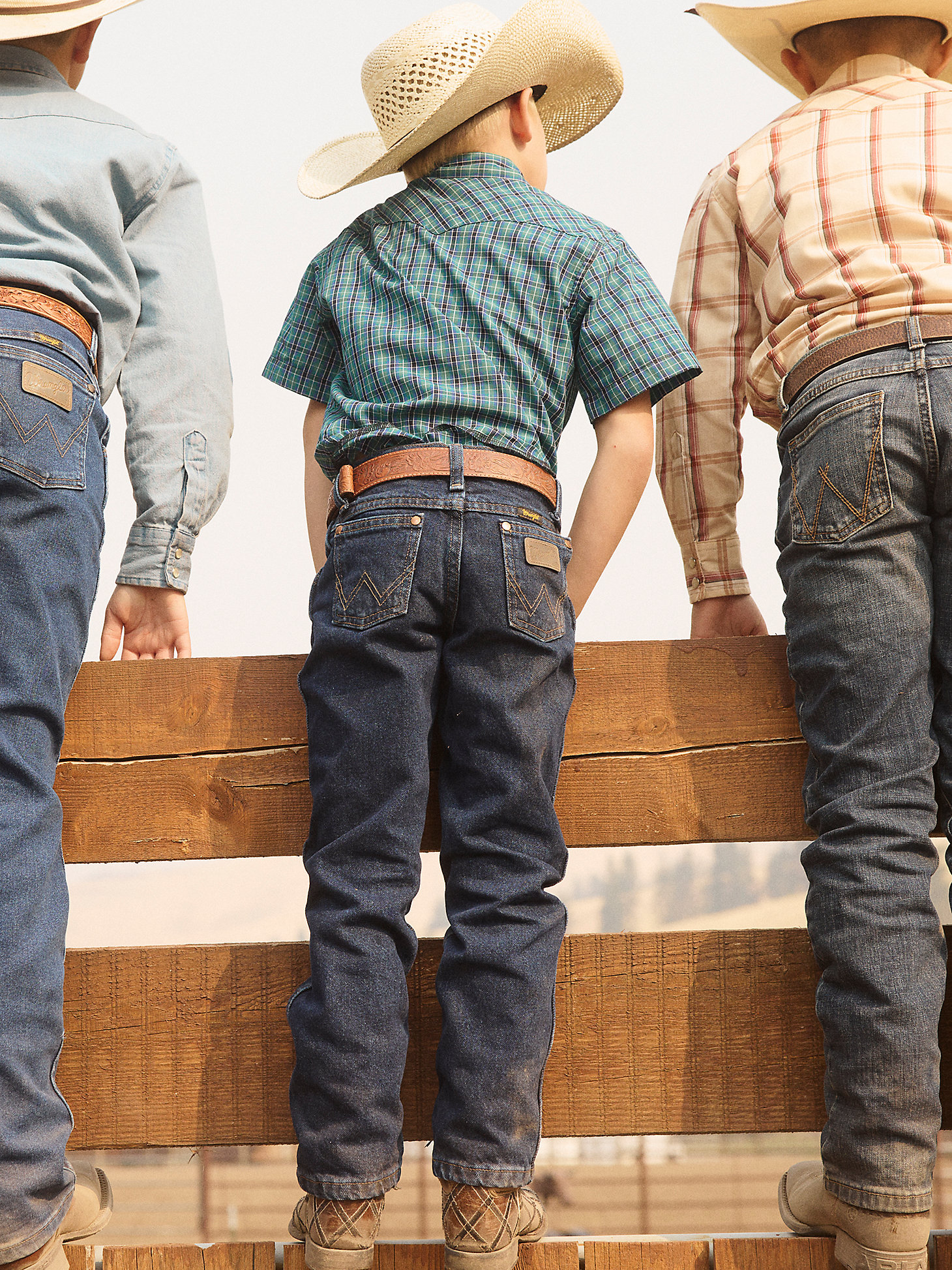Boy's Prewashed Cowboy Cut® Original Fit Jean (8-20) in Prewashed Indigo alternative view 2