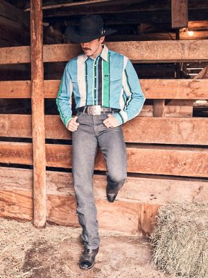 Wrangler® Cowboy Cut® Original Fit Jean in Charcoal Gray