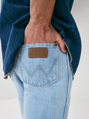 Wrangler Men's 13MWZ Cowboy Cut Original Fit Jean, Rigid Indigo, 27W x 30L  at  Men's Clothing store: Cowboy Pants