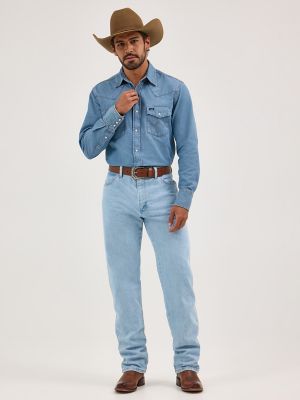 Wrangler® Cowboy Cut® Original Fit Jean in Bleach