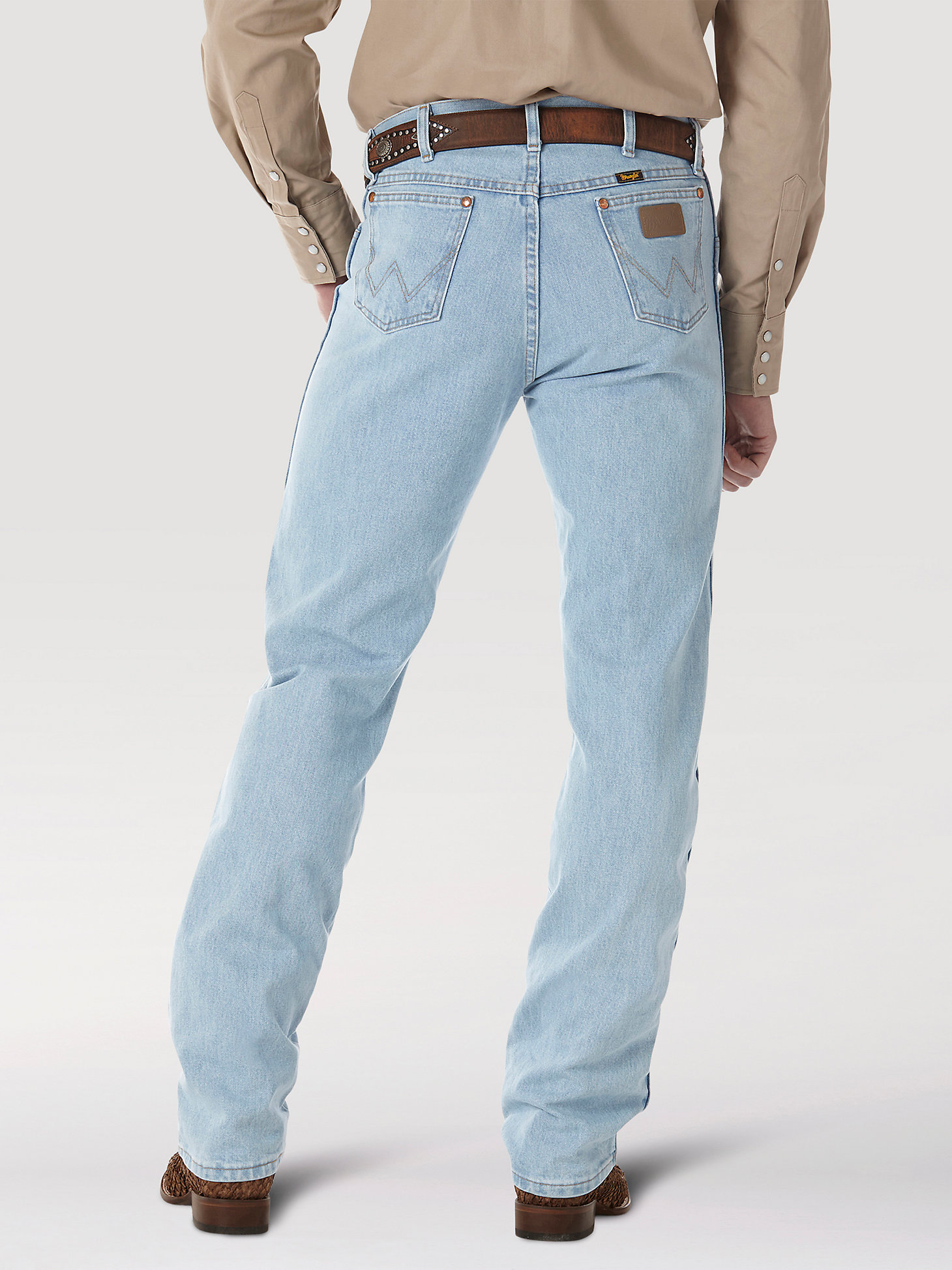 Wrangler® Cowboy Cut® Original Fit Jean in Bleach alternative view 1
