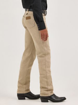 Wrangler® Cowboy Cut® Original Fit Jean in Prewashed Tan