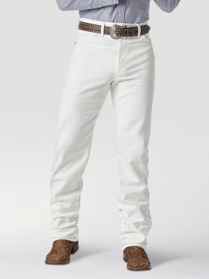 white wrangler jeans