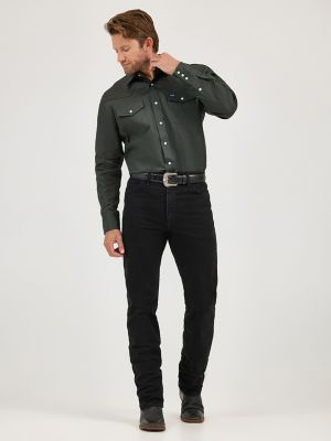 Wrangler® Cowboy Cut® Original Fit Jean in Shadow Black