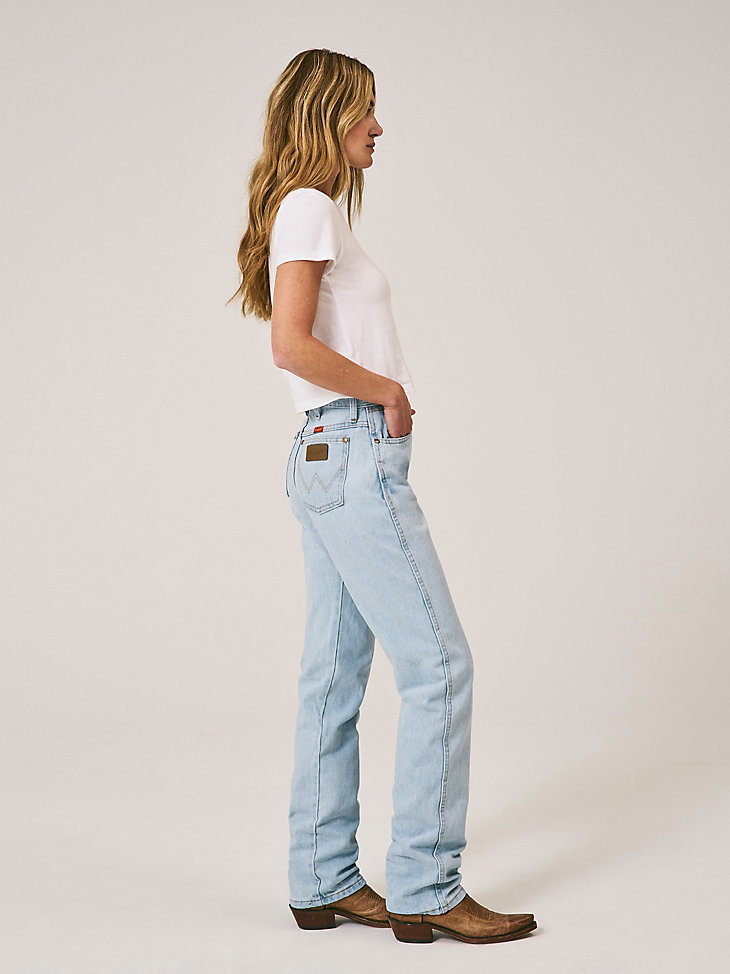Women's Wrangler® Cowboy Cut® Slim Fit Jean in Bleach alternative view