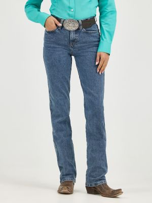 Women's Wrangler® Cowboy Cut® Slim Fit Stretch Jean in Stonewash