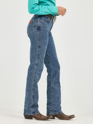 Women's Wrangler® Cowboy Cut® Slim Fit Stretch Jean in Stonewash