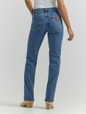 Wrangler Womens Cowboy Cut Slim Fit High Rise Stretch Jean : :  Clothing, Shoes & Accessories