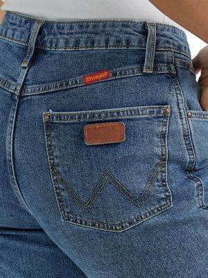 Wrangler Women's Cowboy Cut Slim Fit Stretch Jeans