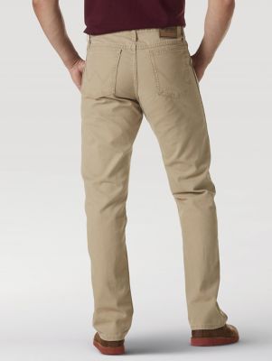 Wrangler Rugged Wear® Relaxed Fit Mid Rise Jean in Golden Khaki