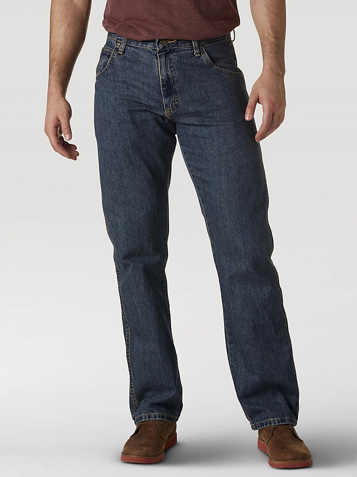Wrangler Rugged Wear® Relaxed Fit Mid Rise Jean in Mediterranean alternative view