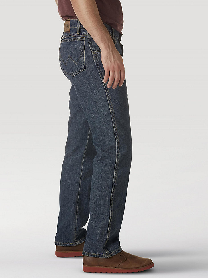 Wrangler Rugged Wear® Relaxed Fit Mid Rise Jean in Mediterranean alternative view 2