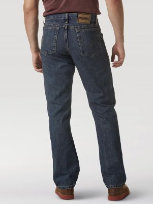 Wrangler Rugged Wear® Relaxed Fit Mid Rise Jean in Mediterranean
