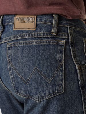 Wrangler Rugged Wear® Relaxed Fit Mid Rise Jean in Mediterranean