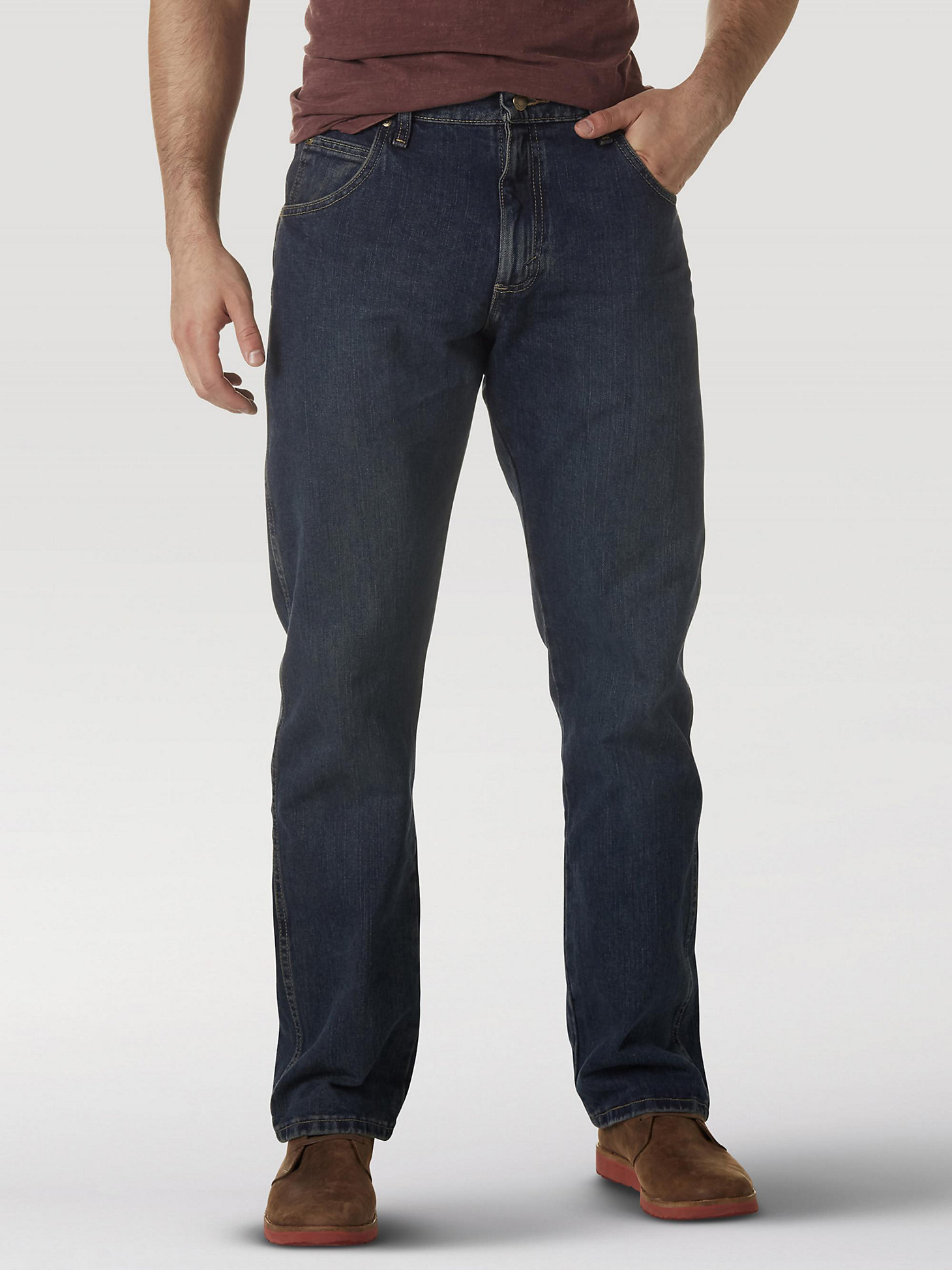 Wrangler Rugged Wear® Relaxed Fit Mid Rise Jean in Union main view