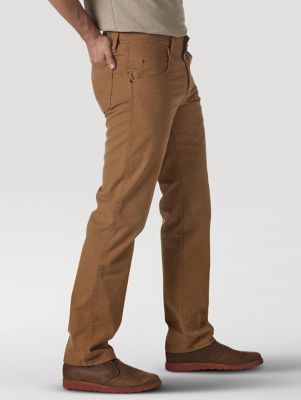 Relaxed Fit Pants - Dark brown - Men