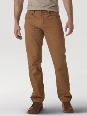 Wrangler Men' ATG Fleece Lined Straight Fit Five Pocket Pant