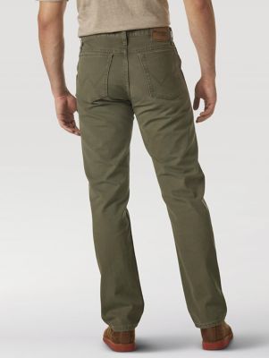 Wrangler Rugged Wear Regular Fit Straight Leg Canvas Pant