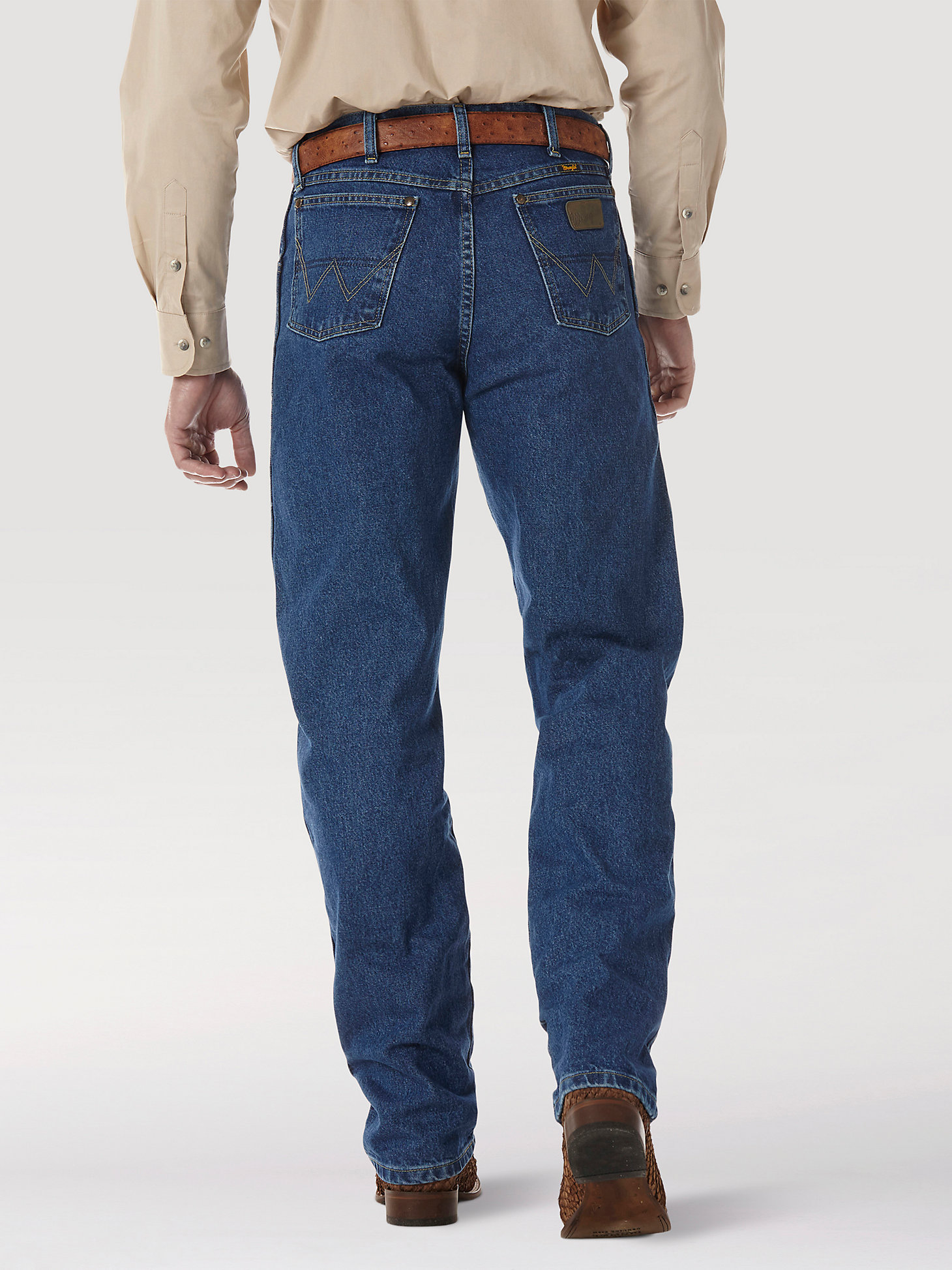 George Strait Cowboy Cut® Relaxed Fit Jean in Heavyweight Stone Denim alternative view 2