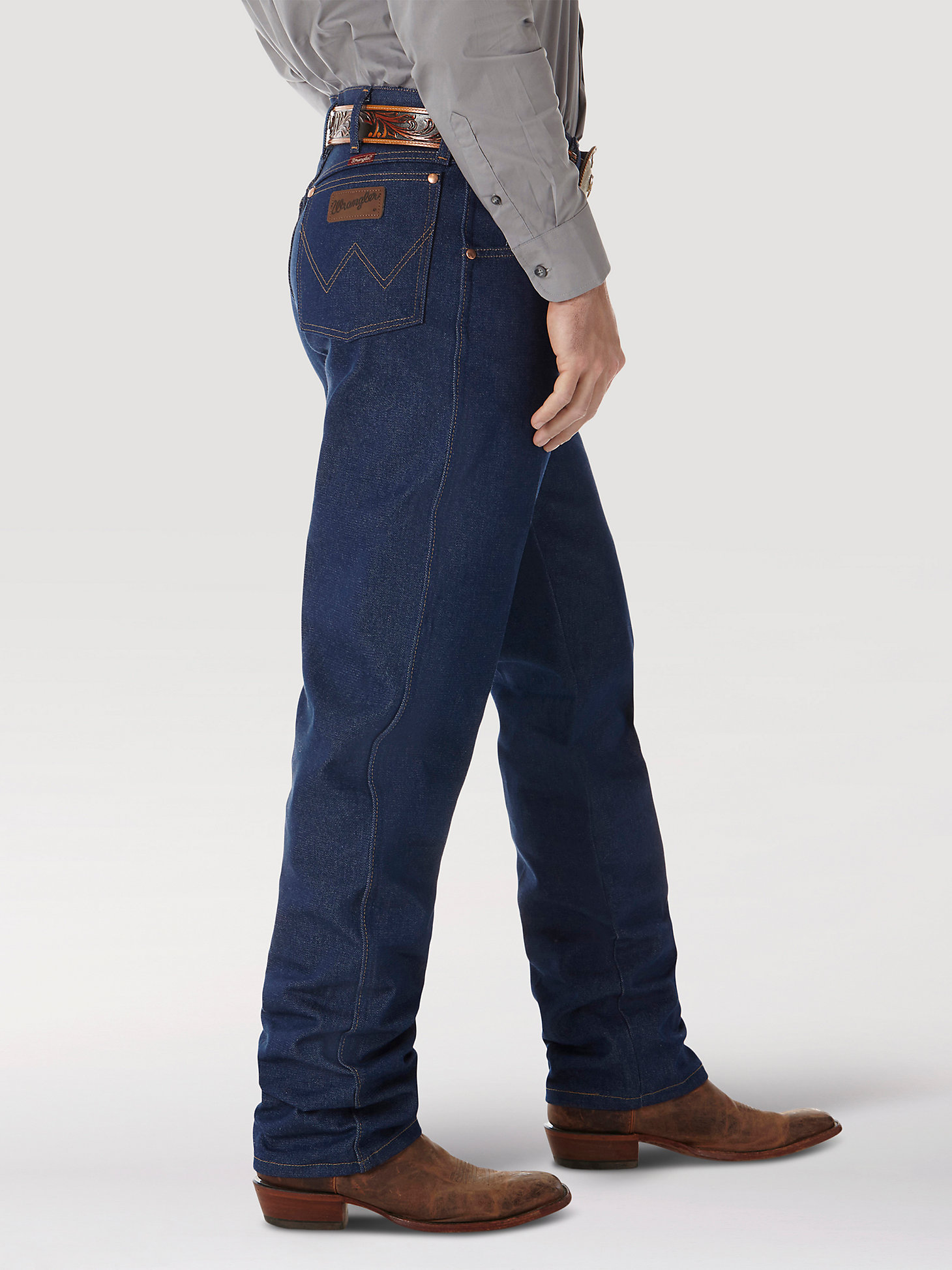 Rigid Wrangler® Cowboy Cut® Relaxed Fit Jean in Rigid Indigo alternative view 1