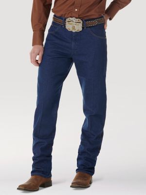 Wrangler Men's 13MWZ Cowboy Cut Original Fit Jean, Rigid Indigo, 27W x 30L  : : Clothing, Shoes & Accessories