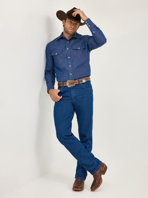 Мужские джинсы Wrangler Cowboy Cut® Relaxed Fit Jean