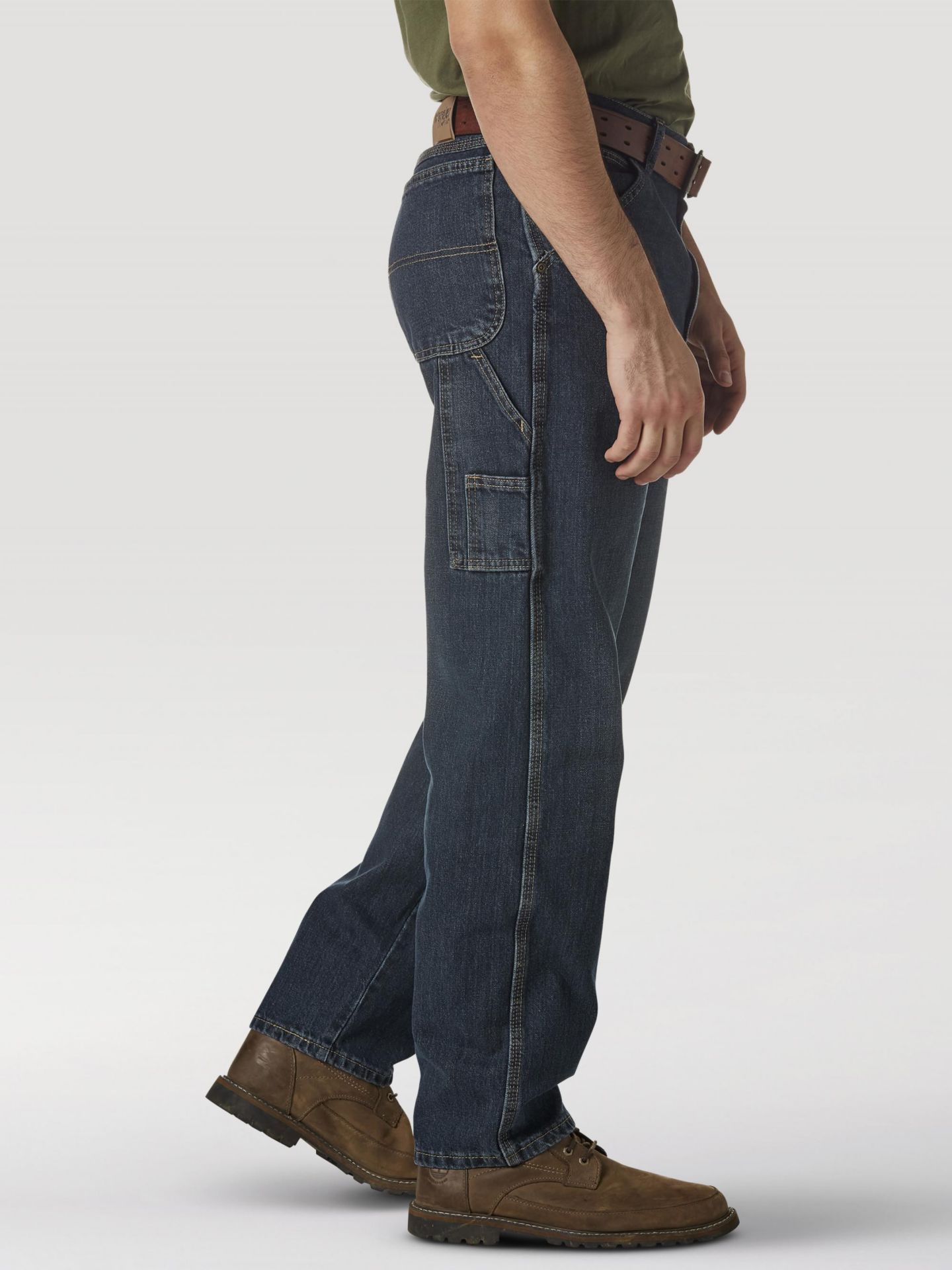 Мужские джинсы Wrangler Rugged Wear® Carpenter Jean, цвет: Кварцевый — фото 2