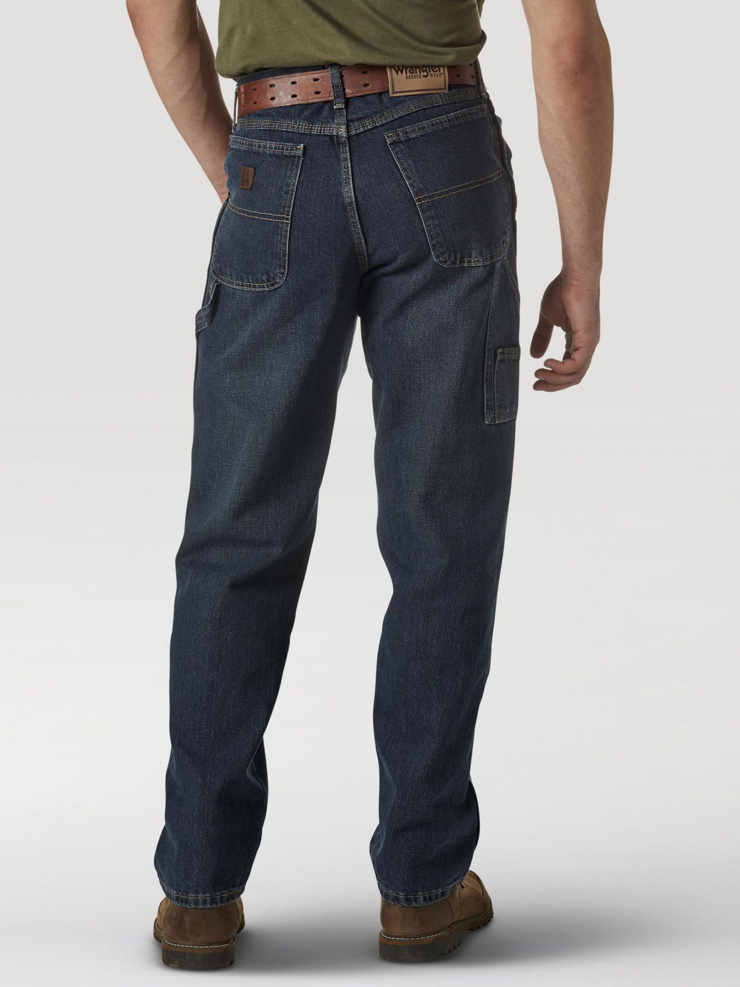 Мужские джинсы Wrangler Rugged Wear® Carpenter Jean, цвет: Кварцевый — фото 3