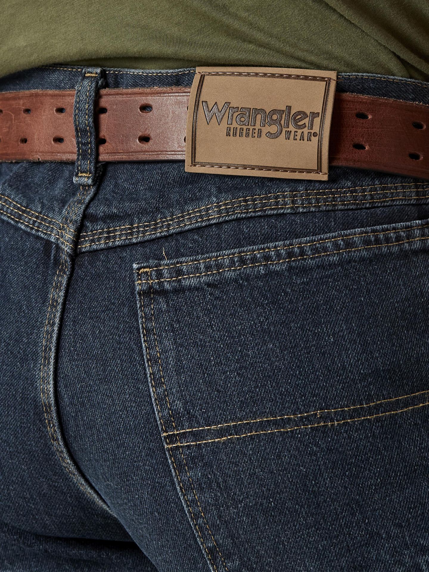 Мужские джинсы Wrangler Rugged Wear® Carpenter Jean, цвет: Кварцевый — фото 6