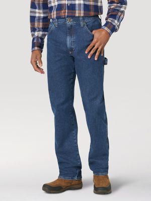 Wrangler men's relaxed fit carpenter sale jeans