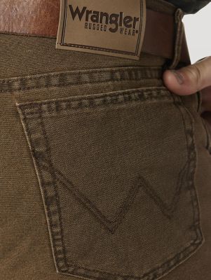 Wrangler Rugged Wear® Thermal Jean in Night Brown