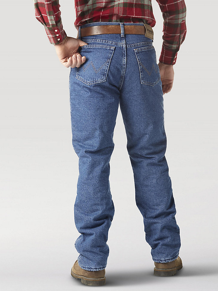 Wrangler Rugged Wear® Thermal Jean in Stonewashed alternative view