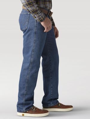 Men's Relaxed Fit Straight Jeans - Dark Vintage